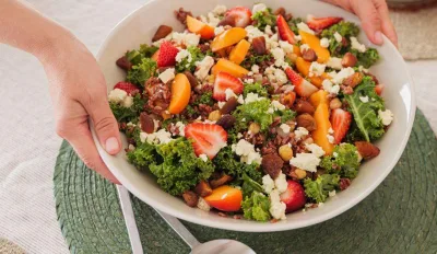 Red Rice & Chickpea Salad - Bin Inn Wholefoods Market