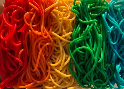 Spaghetti Worms Sensory Play 🪱🍝 - Bin Inn Wholefoods Market