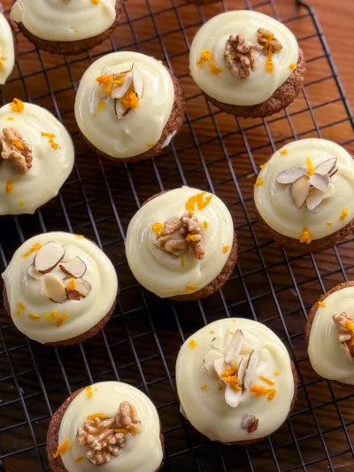 Gluten Free Mini Carrot Cakes - Bin Inn Wholefoods Market