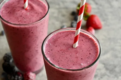 Pretty Pink Berry Smoothie - Bin Inn Wholefoods Market