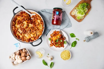 Arrabbiata Pasta Bake - Bin Inn Wholefoods Market