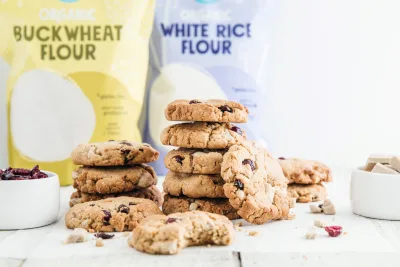 Cranberry & White Chocolate Cookies - Bin Inn Wholefoods Market