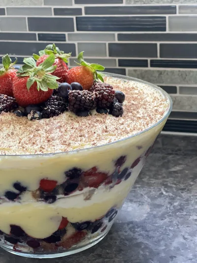 Berry Trifle - Bin Inn Wholefoods Market