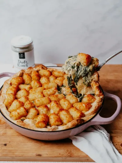 Chicken Pie with Hash Bites - Bin Inn Wholefoods Market